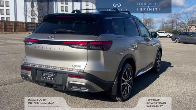 new 2025 INFINITI QX60 car, priced at $60,500