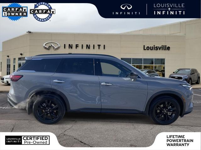 used 2025 INFINITI QX60 car, priced at $53,999