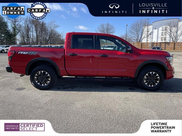 used 2024 Nissan Titan car, priced at $47,696