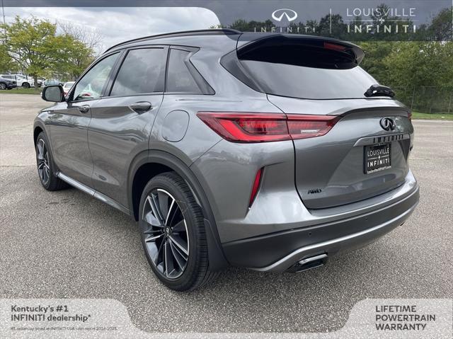 new 2025 INFINITI QX50 car, priced at $53,270