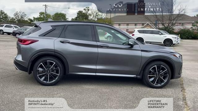 new 2025 INFINITI QX50 car, priced at $53,270