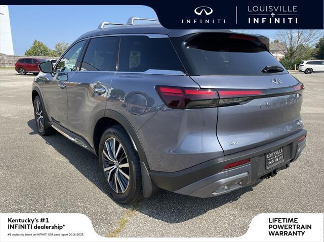 new 2025 INFINITI QX60 car, priced at $63,684