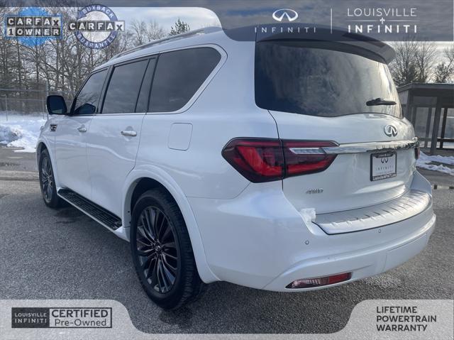 used 2024 INFINITI QX80 car, priced at $61,581