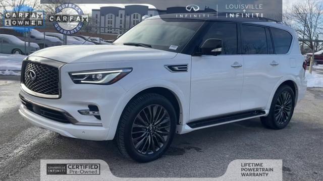 used 2024 INFINITI QX80 car, priced at $61,581