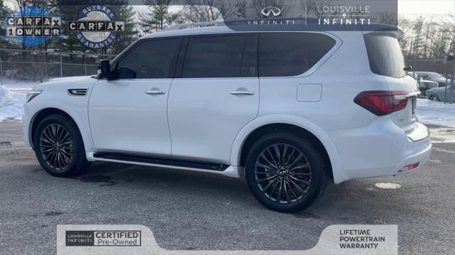 used 2024 INFINITI QX80 car, priced at $61,581