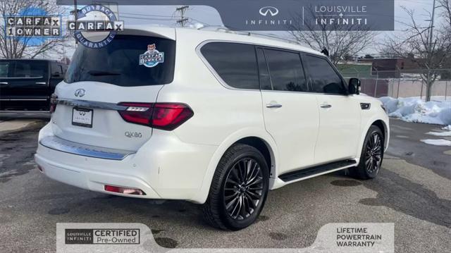 used 2024 INFINITI QX80 car, priced at $61,581