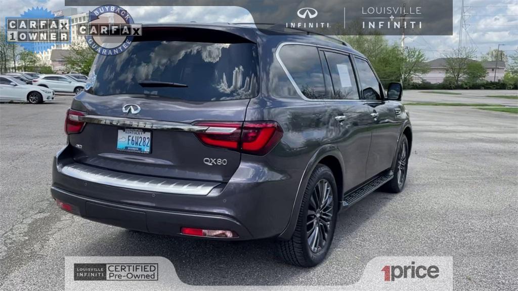 used 2023 INFINITI QX80 car, priced at $59,251