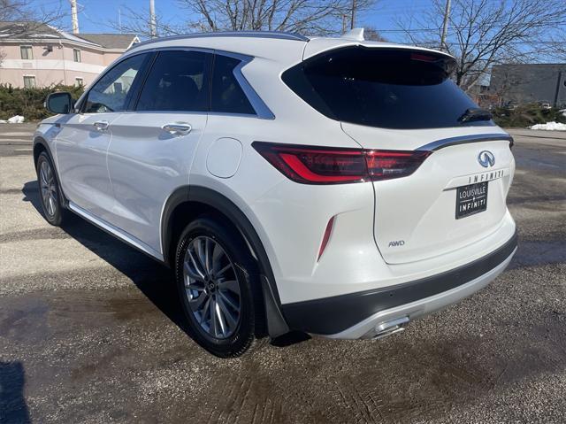 new 2025 INFINITI QX50 car, priced at $49,670