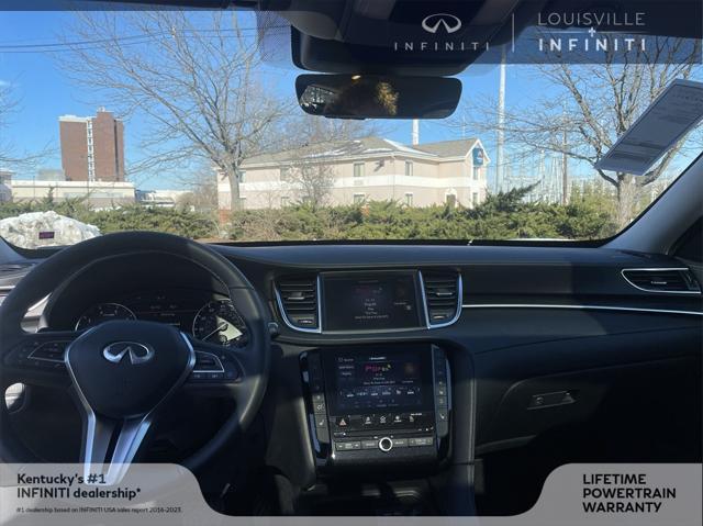 new 2025 INFINITI QX50 car, priced at $46,682