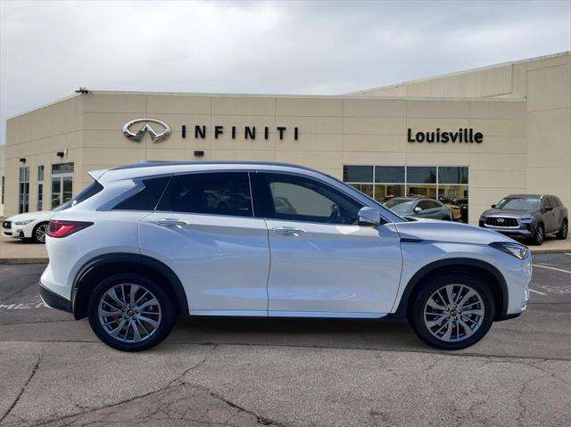 new 2025 INFINITI QX50 car, priced at $49,670