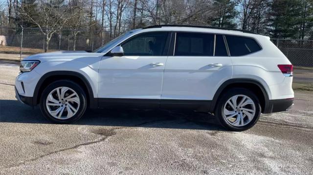 used 2021 Volkswagen Atlas car, priced at $26,768