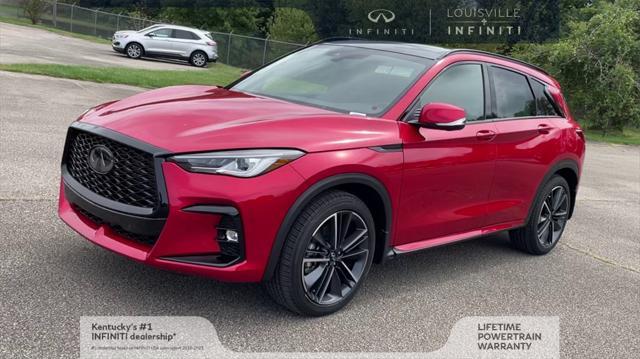 new 2025 INFINITI QX50 car, priced at $54,170