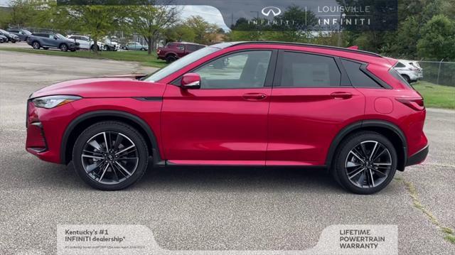 new 2025 INFINITI QX50 car, priced at $54,170