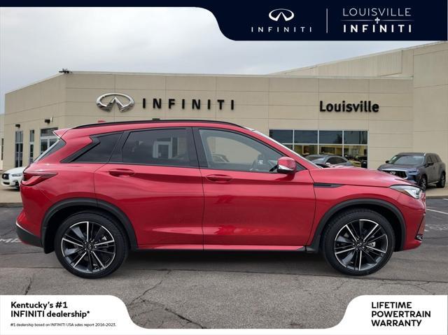 new 2025 INFINITI QX50 car, priced at $54,170