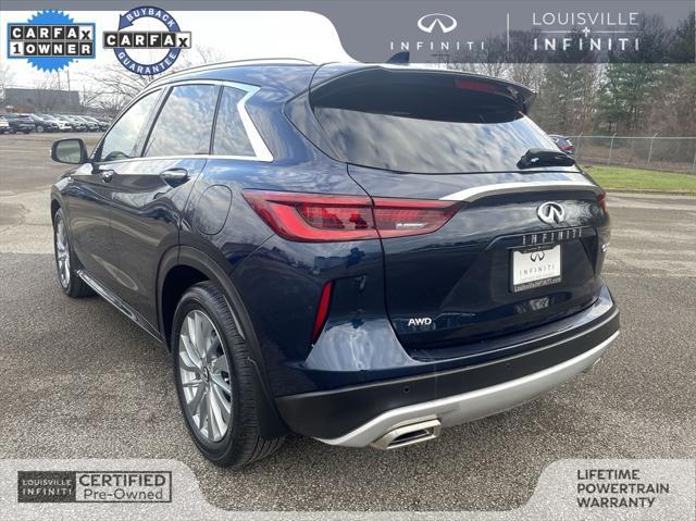 used 2024 INFINITI QX50 car, priced at $38,405