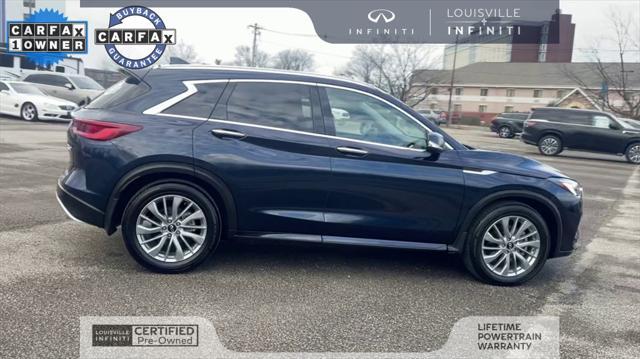 used 2024 INFINITI QX50 car, priced at $38,405