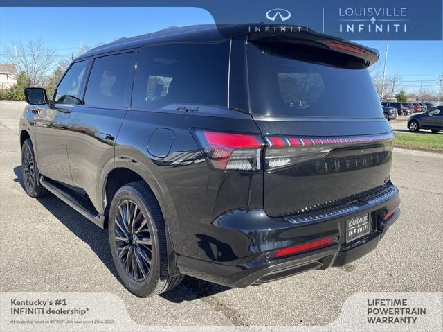 new 2025 INFINITI QX80 car, priced at $115,050