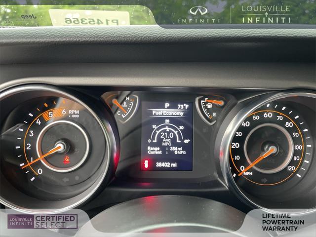 used 2022 Jeep Wrangler car, priced at $33,271