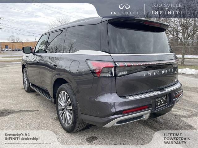 new 2025 INFINITI QX80 car, priced at $86,654