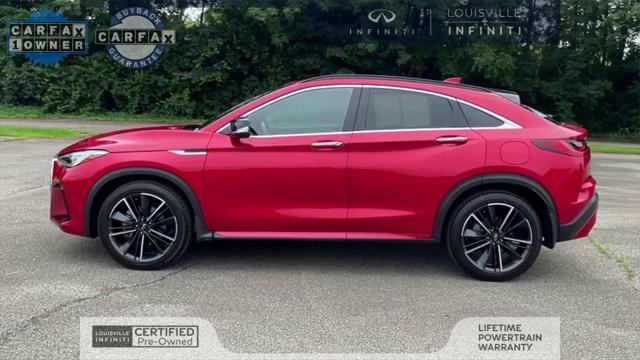 used 2023 INFINITI QX55 car, priced at $38,639