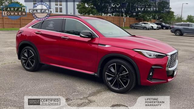 used 2023 INFINITI QX55 car, priced at $38,639