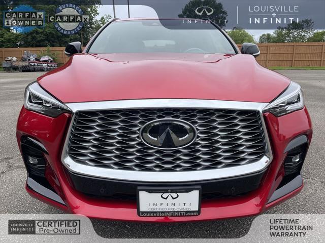used 2023 INFINITI QX55 car, priced at $38,639