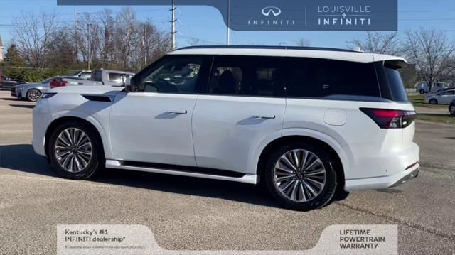 new 2025 INFINITI QX80 car, priced at $106,045