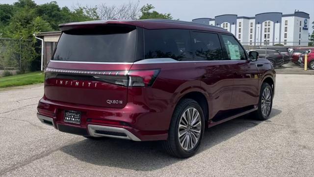 new 2025 INFINITI QX80 car, priced at $92,608
