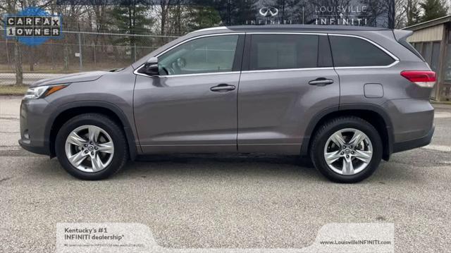 used 2019 Toyota Highlander car, priced at $27,063