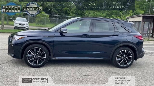 used 2025 INFINITI QX50 car, priced at $43,761