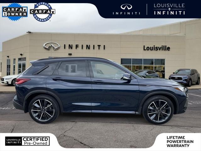 used 2025 INFINITI QX50 car, priced at $44,101