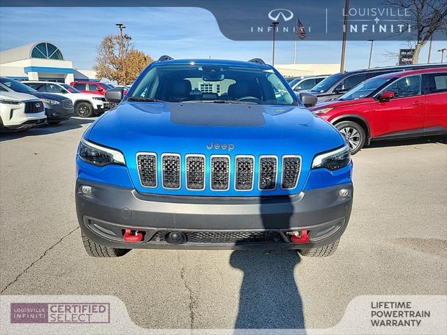 used 2021 Jeep Cherokee car, priced at $25,988