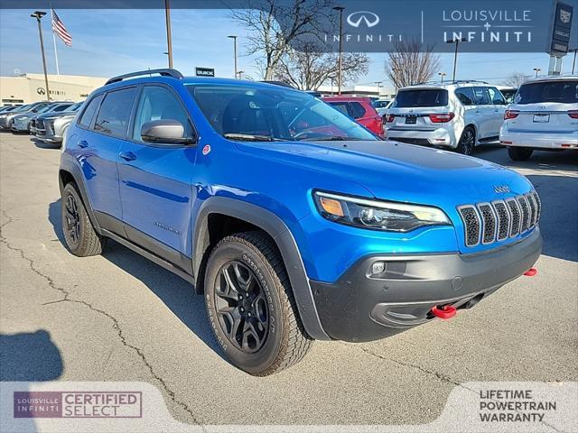 used 2021 Jeep Cherokee car, priced at $25,988