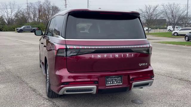 new 2025 INFINITI QX80 car, priced at $92,900