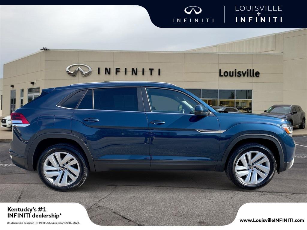 used 2021 Volkswagen Atlas Cross Sport car, priced at $18,425