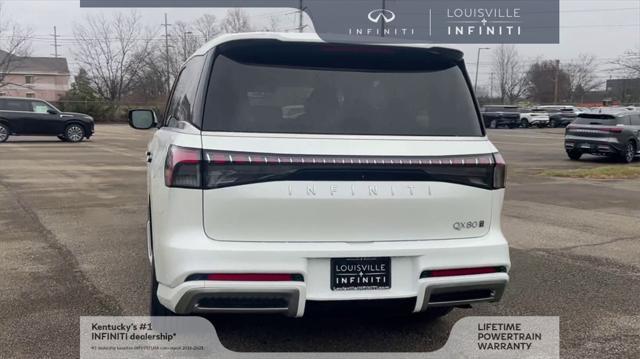 new 2025 INFINITI QX80 car, priced at $102,845