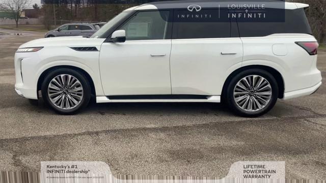 new 2025 INFINITI QX80 car, priced at $102,845