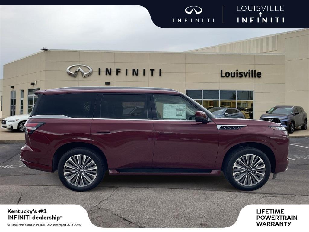 new 2025 INFINITI QX80 car, priced at $87,400