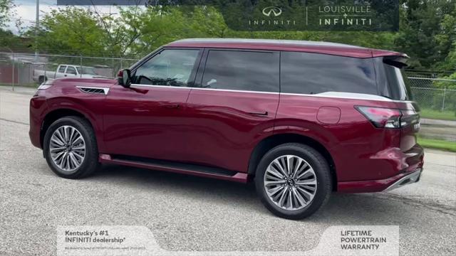 new 2025 INFINITI QX80 car, priced at $89,988