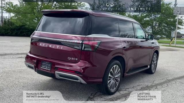 new 2025 INFINITI QX80 car, priced at $89,988