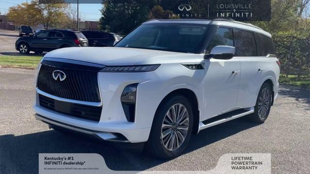 new 2025 INFINITI QX80 car, priced at $99,345