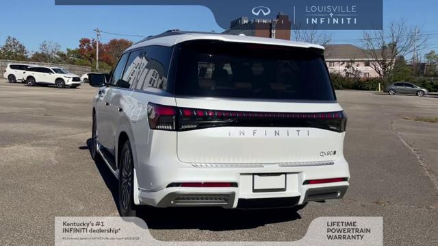 new 2025 INFINITI QX80 car, priced at $99,345