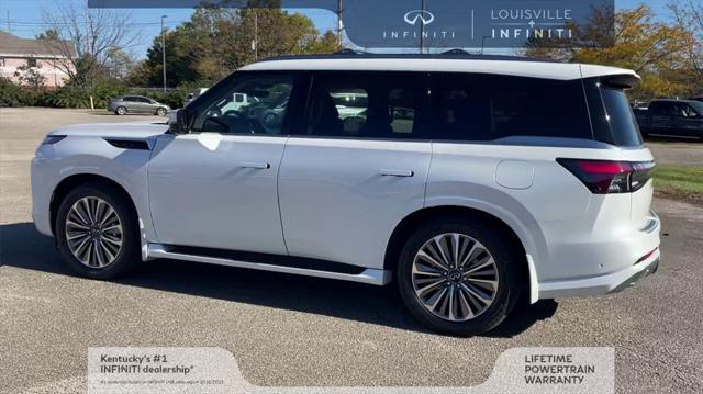 new 2025 INFINITI QX80 car, priced at $99,345