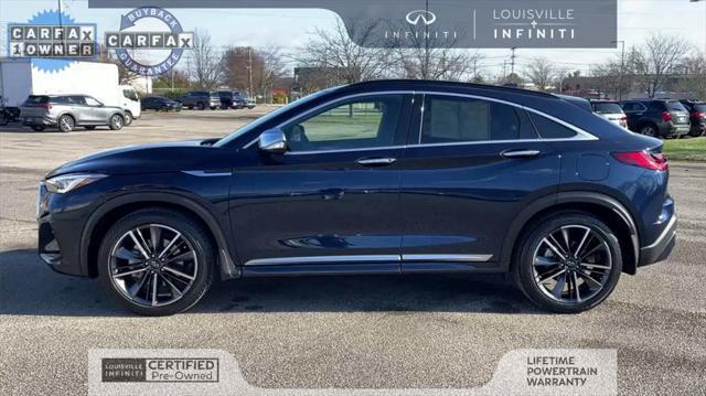 used 2024 INFINITI QX55 car, priced at $43,901