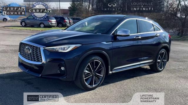 used 2024 INFINITI QX55 car, priced at $43,901