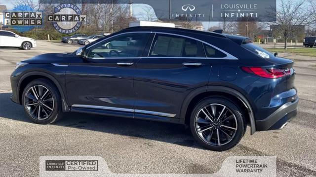 used 2024 INFINITI QX55 car, priced at $43,901