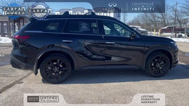 used 2025 INFINITI QX60 car, priced at $53,462