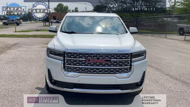 used 2021 GMC Acadia car, priced at $28,987