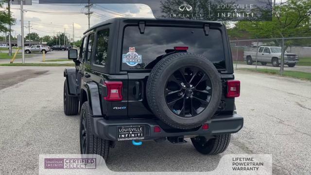 used 2023 Jeep Wrangler 4xe car, priced at $31,299