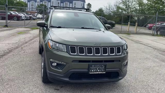 used 2021 Jeep Compass car, priced at $19,783